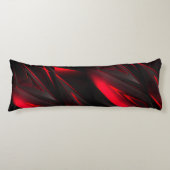 Phantastisch rot bis zum Punktabstraktdesign Seitenschläferkissen (Vorderseite)