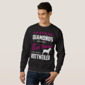 Phantastisch Rottweiler Sweatshirt (Vorne ganz)