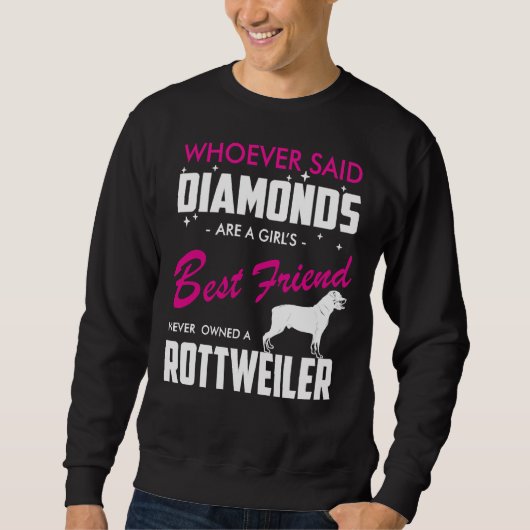 Phantastisch Rottweiler Sweatshirt (Vorderseite)