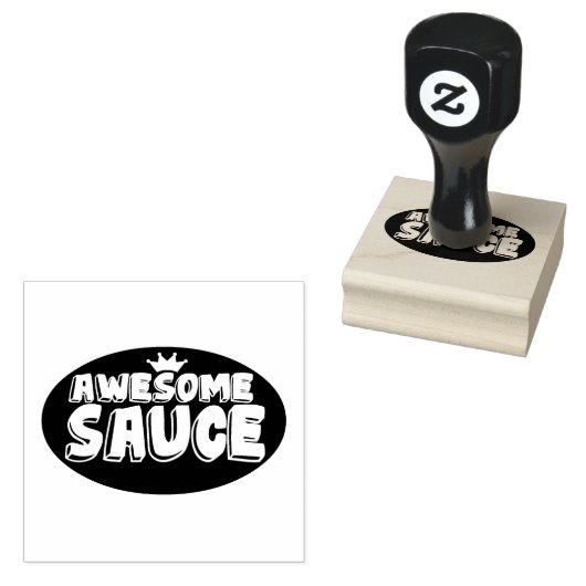 Phantastisch Sauce Gummistempel (Stempel)