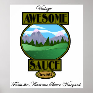 Phantastisch-Sauce-Plakat Poster