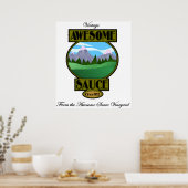 Phantastisch-Sauce-Plakat Poster (Küche)