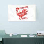 Phantastisch Sauce Rooster Funny Banner (Messeveranstaltung)