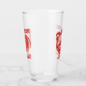 Phantastisch Sauce Rooster Funny Glas (Links)