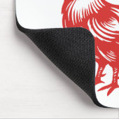 Phantastisch Sauce Rooster Funny Mousepad (Ecke)