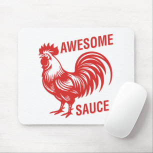 Phantastisch Sauce Rooster Funny Mousepad