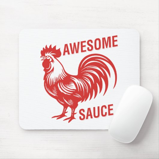 Phantastisch Sauce Rooster Funny Mousepad (Mit Mouse)