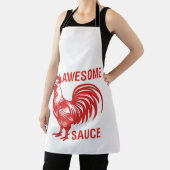Phantastisch Sauce Rooster Funny Schürze (InSitu)
