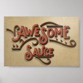 Phantastisch Sauce Rustic Look Poster (Vorne)
