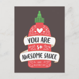Phantastisch Sauce Valentine Postcard Feiertagspostkarte