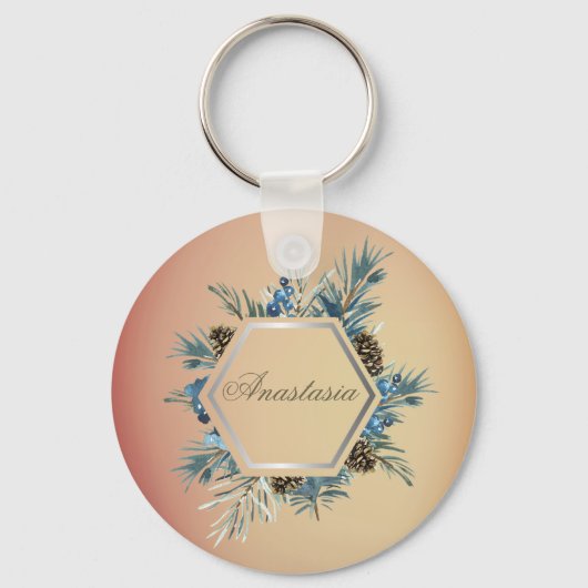 Phantastisch schön Cool mit Ihrem Namen Schlüsselanhänger (Vorderseite)