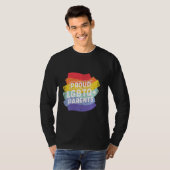Phantastisch sein Sie LGBTQ Stolze Eltern Regenbog T-Shirt (Vorne ganz)