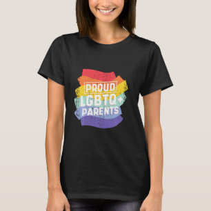 Phantastisch sein Sie LGBTQ Stolze Eltern Regenbog T-Shirt