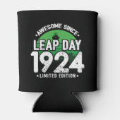 Phantastisch seit 1924 Leap Year Day Feb 29 Birthd Dosenkühler (Rückseite)