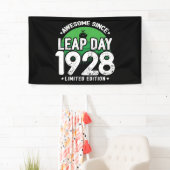 Phantastisch seit 1928 Leap Year Day Feb 29 Geburt Banner (Insitu)