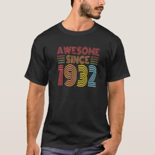 Phantastisch seit 1932 90 Jahre alt 90. Geburtstag T-Shirt