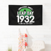 Phantastisch seit 1932 Leap Year Day Feb 29 Geburt Banner (Insitu)