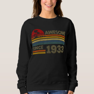 Phantastisch seit 1933 89. Geburtstag 89 Jahre alt Sweatshirt