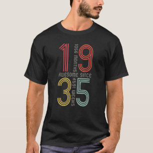 Phantastisch seit 1935 88. Geburtstag 88 Jahre alt T-Shirt