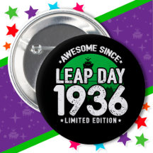 Phantastisch seit 1936 Leap Year Day Feb 29 Birthd