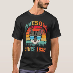 Phantastisch seit 1938 85. Geburtstag für Katze T-Shirt