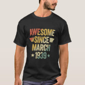 Phantastisch seit 1939 März T-Shirt (Vorderseite)