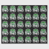 Phantastisch seit 1940 Leap Year Day Feb 29 Geburt Geschenkpapier (Flach)