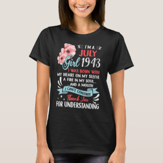 Phantastisch Seit 1943 79. Geburtstag bin ich ein T-Shirt