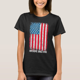phantastisch seit 1946 Vintage US-Flagge T-Shirt