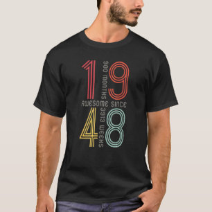 Phantastisch seit 1948 75. Geburtstag, 75. T-Shirt