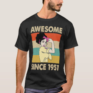phantastisch seit 1951 72. Geburtstag T-Shirt
