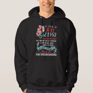 Phantastisch Seit 1952 70. Geburtstag bin ich ein  Hoodie