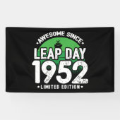 Phantastisch seit 1952 Leap Year Day Feb 29 Geburt Banner (Horizontal)