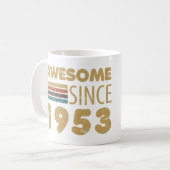 Phantastisch seit 1953 70. Geburtstag Kaffeetasse (Vorderseite Links)