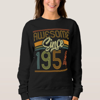 Phantastisch seit 1954 68. Geburtstag 68 Jahre alt Sweatshirt