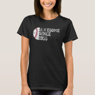Phantastisch Seit 1955 68. Geburtstag Baseball 68 T-Shirt