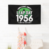 Phantastisch seit 1956 Leap Year Day Feb 29 Birthd Banner (Insitu)