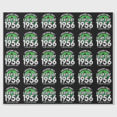 Phantastisch seit 1956 Leap Year Day Feb 29 Birthd Geschenkpapier (Flach)