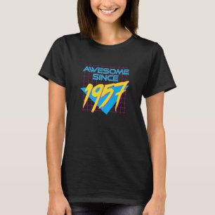 Phantastisch seit 1957 Cool 65 Jahre alt müde T-Shirt