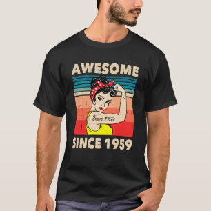 Phantastisch seit 1959 64. Geburtstag Dekorati T-Shirt