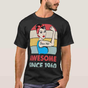 Phantastisch seit 1960 63 Jahre 63 Geburtstag T-Shirt