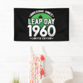 Phantastisch seit 1960 Leap Year Day Feb 29 Geburt Banner (Insitu)