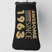 Phantastisch Seit 1963 60. Golf Headcover (Rotieren 90)