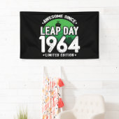Phantastisch seit 1964 Leap Year Day Feb 29 Birthd Banner (Insitu)
