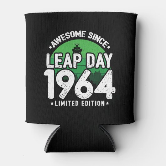 Phantastisch seit 1964 Leap Year Day Feb 29 Birthd Dosenkühler (Vorderseite)