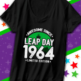Phantastisch seit 1964 Leap Year Day Feb 29 Birthd T-Shirt