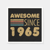 Phantastisch seit 1965 60. Geburtstag Serviette (Vorderseite)