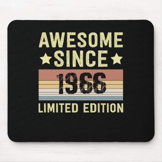 Phantastisch seit 1966 Geburtstag Mousepad (Vorne)