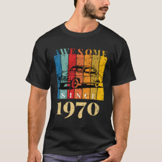 Phantastisch seit 1970 Jahrestag T-Shirt