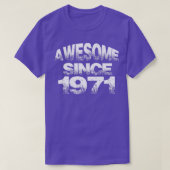 Phantastisch seit 1971 T-Shirt (Design vorne)